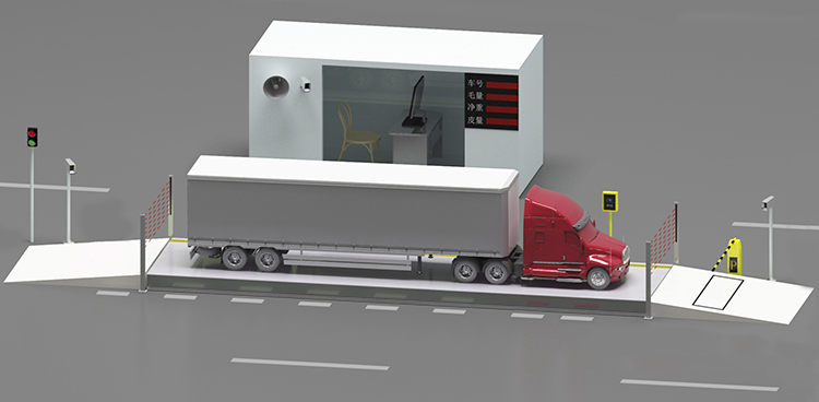 無人值守自動地磅系統